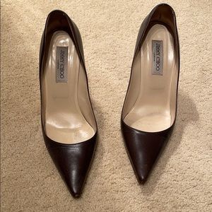 Chocolate Brown Jimmy Choo Heels